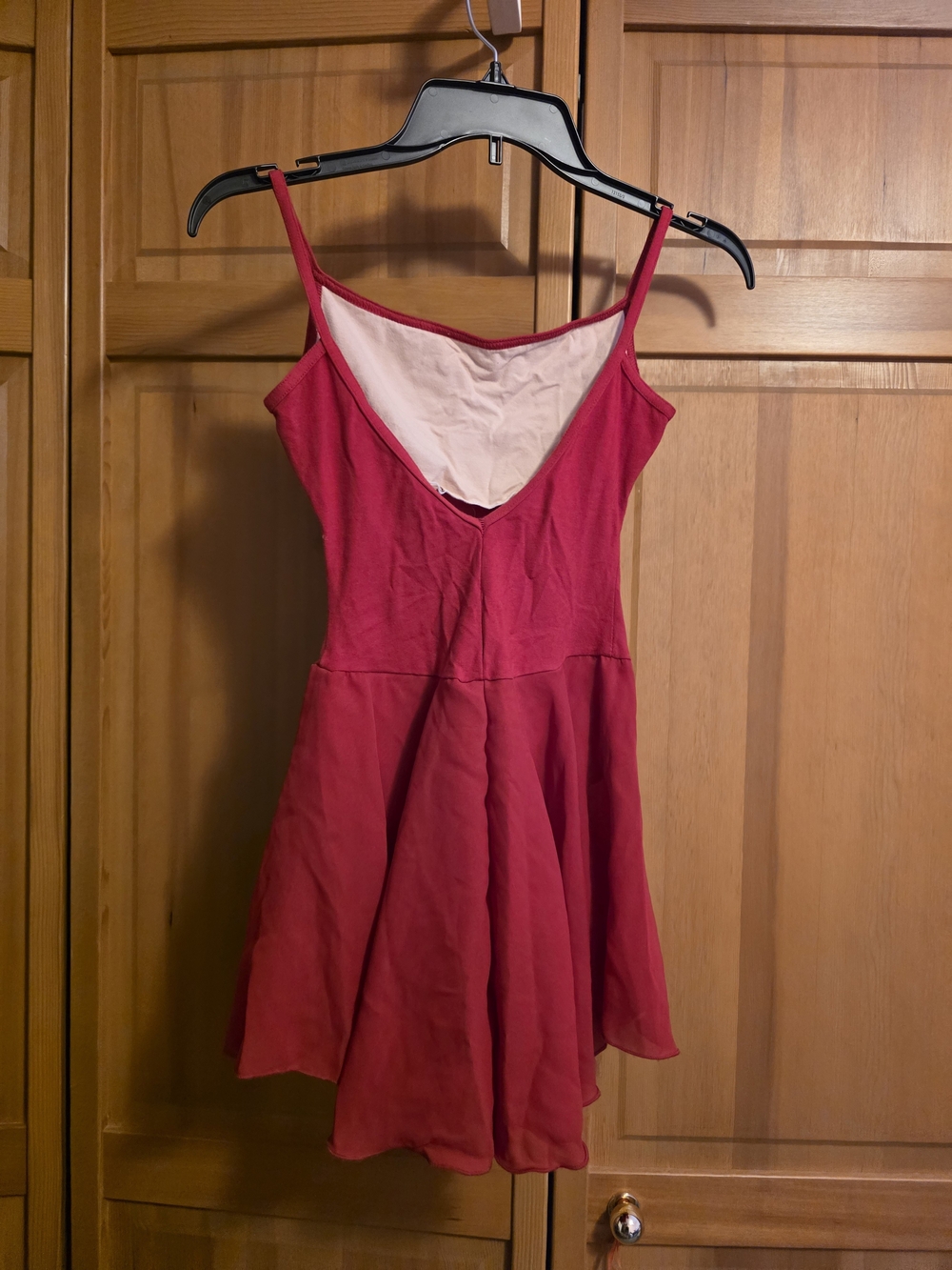 Mirella Hot Pink Dance Leotard Skirt Costume - Picture 2 of 5